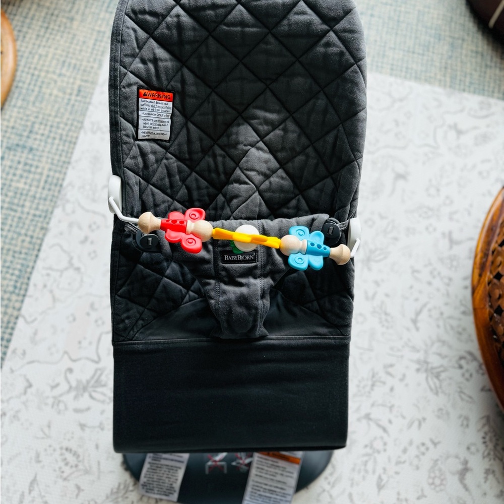 Baby bjorn bouncer in dark gray